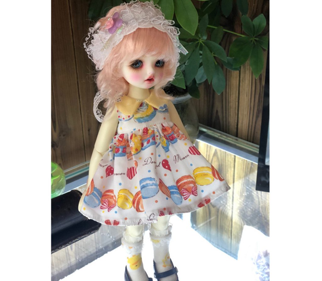 Summer Dress + Headband + Socks Set