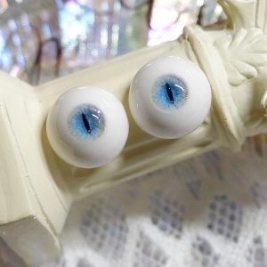 3D blue BJD doll eyes