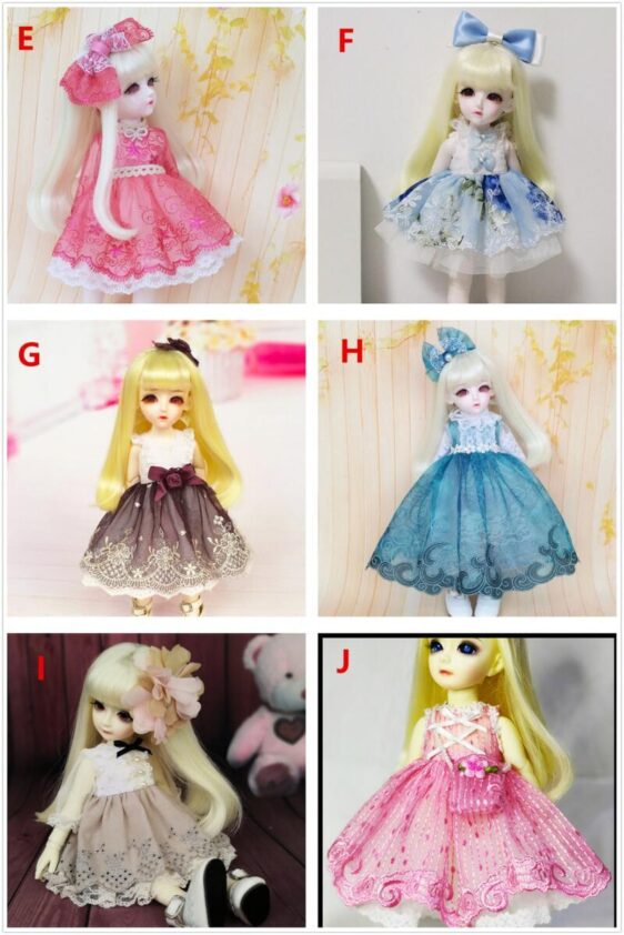 BJD Lolita dresses for YOSD 1/6 BJD