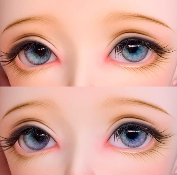 Delicate blue BJD doll eyes-2