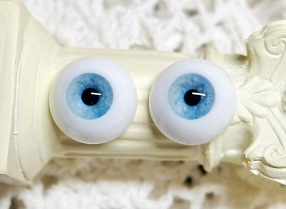 Delicate Blue BJD doll eyes