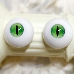 Delicate green BJD doll eyes-3