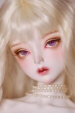 Delicate purple mix color BJD doll eyes