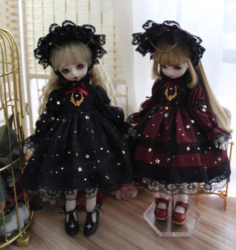 black ball jointed dolls