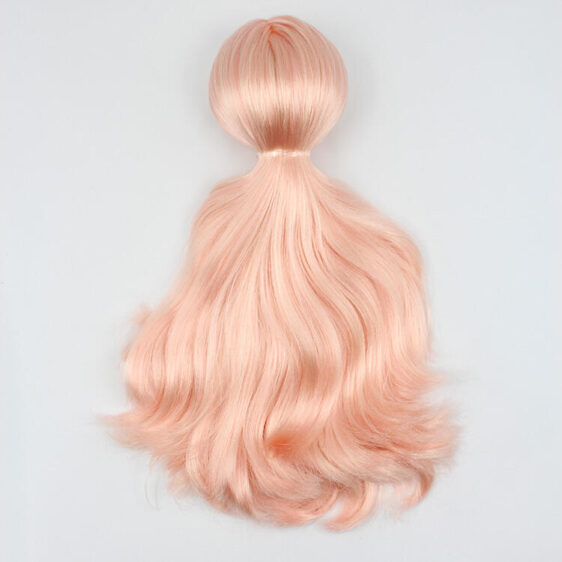 Pink RBL Blythe Doll wig with scalp