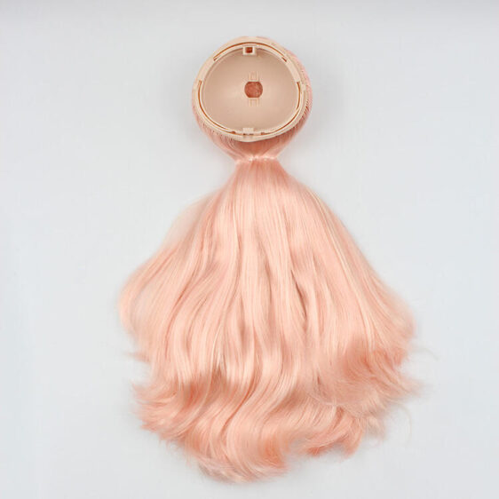 Pink RBL Blythe Doll wig with scalp