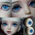 BJD doll eyes collection blue ocean