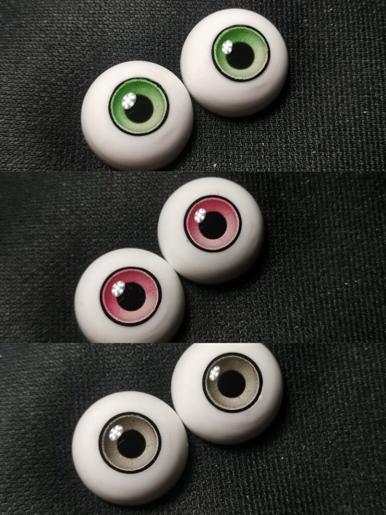 BJD doll eyes collection glass like