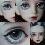 BJD doll eyes Norway forest