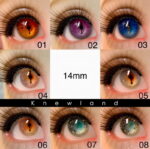 BJD doll eyes with 3D dragon pupils-2