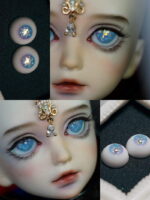 BJD doll eyes with diamond and gradient color