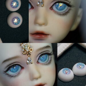BJD doll eyes with diamond and gradient color