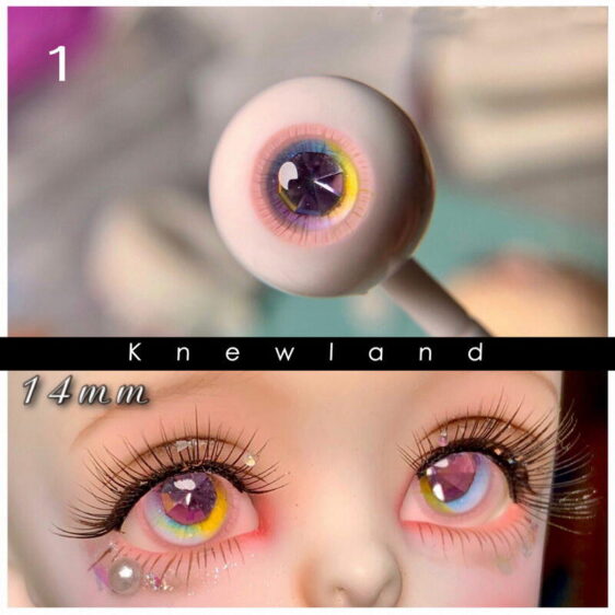 BJD doll eyes with diamond pupils