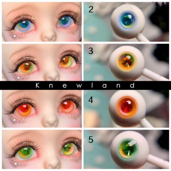 BJD doll eyes with diamond pupils