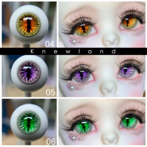 BJD doll eyes with dragon pupils