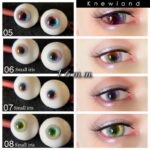 BJD doll eyes with multiple colors pupils -1