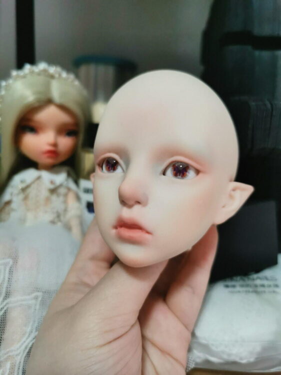 BJD eyes with Butterfly in pupils