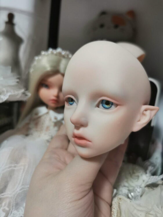 BJD eyes with gradient nicks in pupils