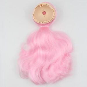 Pink RBL Blythe Doll wig with scalp