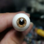 Custom BJD doll eyes bloody cross