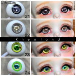 Custom diamond eyes for BJD doll-collection 1