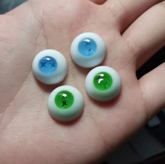 Fluorescence BJD doll resin eyes