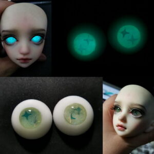 Fluoreszenz BJD Puppenharz Augen