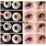 Multiple colors pupils bjd eyes -2