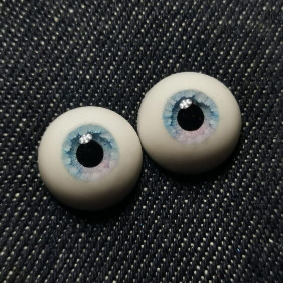 Purple layered graident falbala bjd doll eyes