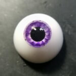 Purple layered graident falbala bjd doll eyes