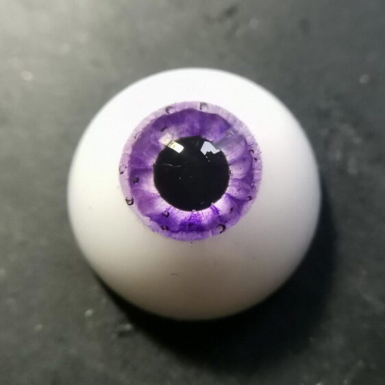 Purple layered graident falbala bjd doll eyes