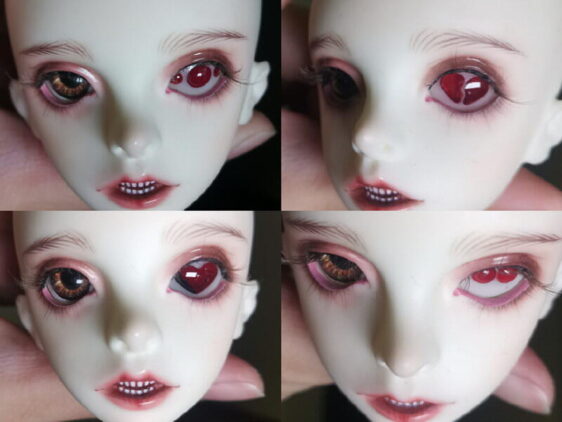 Special shaped pupils BJD doll eyes