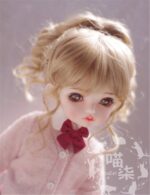 1/3 1/4 1/6 1/8 BJD Short Wig Curly Doll Hair