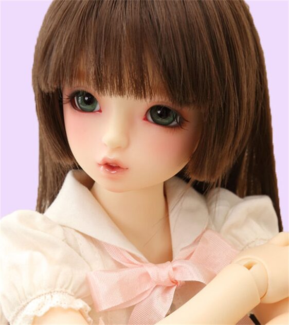 1/3, 1/4, 1/6, 1/8 BJD Style Cut Wig – Long Straight Hair