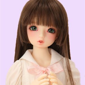 1/3, 1/4, 1/6, 1/8 Parrucca dal taglio stile BJD – Capelli lunghi e lisci