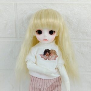 1/3, 1/4, 1/6, 1/8 Retro Style BJD Wig – Long Curly Hair