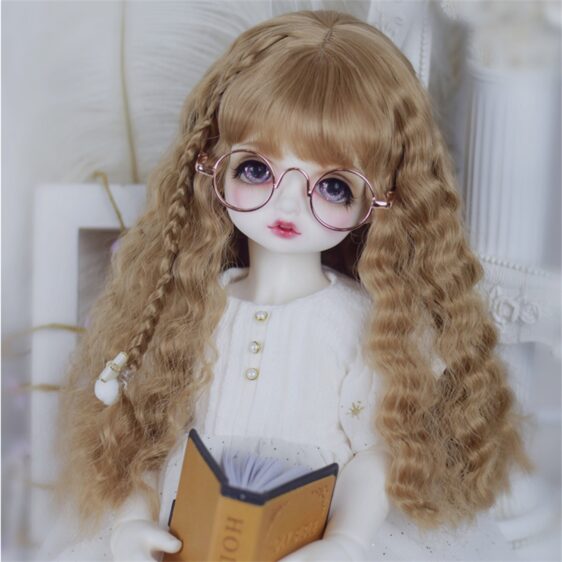 1/3 1/4 1/6 Bjd ソフトイミテーションモヘアウィッグ MDD 人形の髪