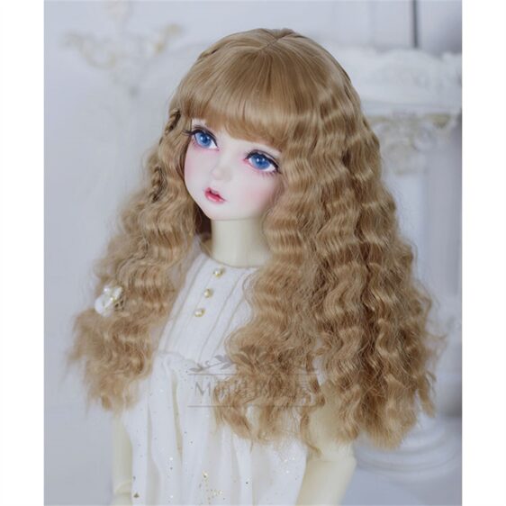 1/3 1/4 1/6 Bjd ソフトイミテーションモヘアウィッグ MDD 人形の髪