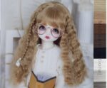 1/3 1/4 1/6 Bjd ソフトイミテーションモヘアウィッグ MDD 人形の髪