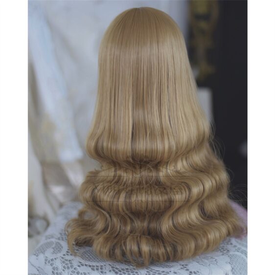 1/3 1/4 1/6 BJD Wavy Wig With Bangs for Dolls