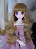 1/3 1/4 1/6 BJD Wavy Wig With Bangs for Dolls