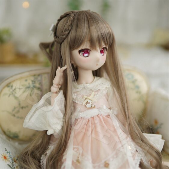 1/3 1/4 1/6 BJD Wig Long Curly Hair Wavy Wigs