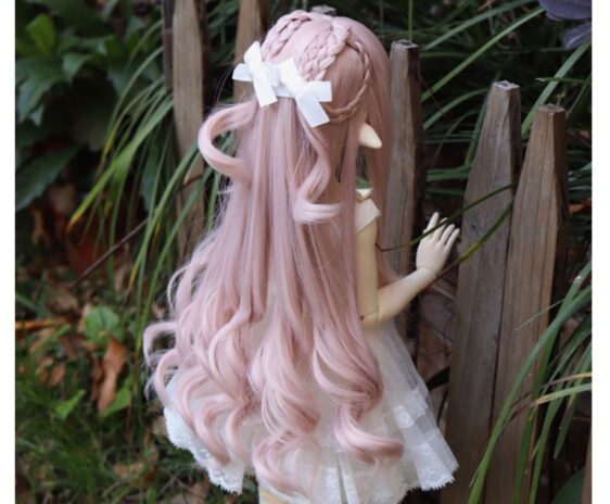 1/3 1/4 1/6 BJD Wig Long Curly Hair Wavy Wigs