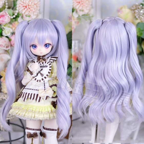 1/3 1/4 1/6 BJD Wig Long Curly Hair Wavy Wigsquot; 6-7" for Bjd/Mdd/SD/DD