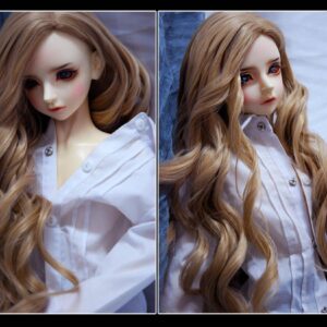 1/4 1/3 Long Curly BJD Wig for SD, Msd, Dd & Smart Dolls