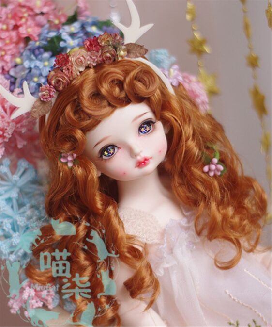 1/6 1/4 1/3 BJD Wig for Smart Doll/Msd/ Yosd Doll Accessories