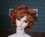 8-9” 7-8“ 6-7” Short Curly BJD Wig for Boy Dolls