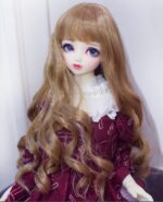 9-10'' 8-9" 7-8" 6-7" Bjd Long Wavy wig Doll Wig