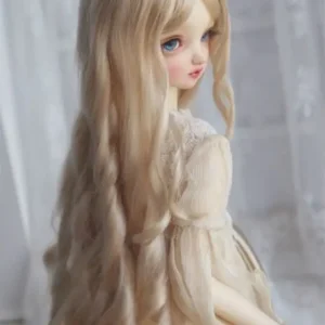 BJD Wavy Long Wig for 1/3, 1/4, 1/6 Dolls