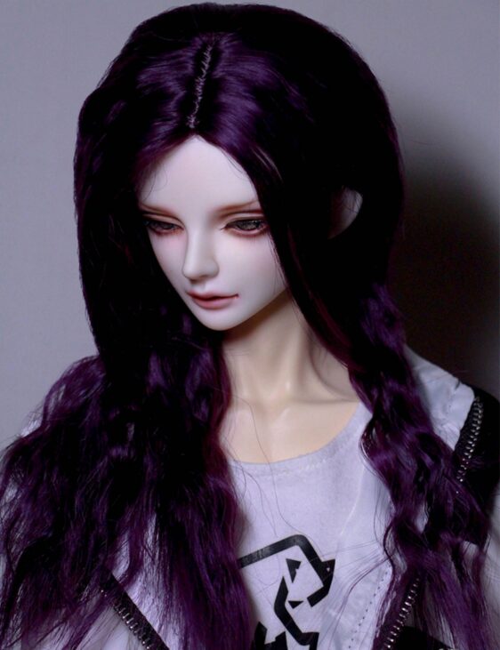 BJD Curly Wig – Fashion Long Hair for Dolls, 1/6 1/3 1/4 Sizes